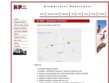 Tablet Screenshot of kpmetal.cz
